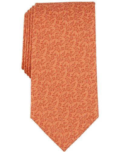 Michael Kors Linley Floral Tie - Orange