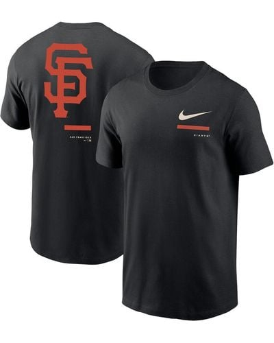 Nike San Francisco Giants Over The Shoulder T-shirt - Black
