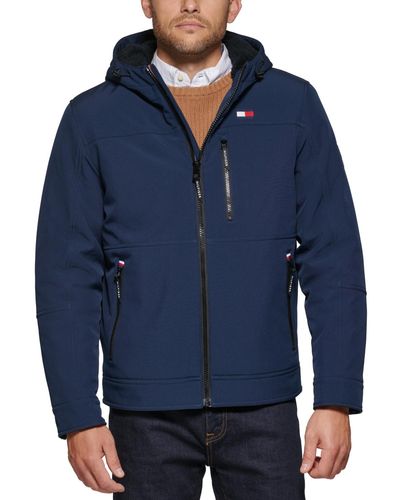 Tommy hilfiger sherpa 2024 lined softshell jacket