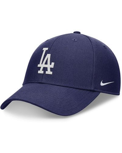 Nike Los Angeles Dodgers Evergreen Club Performance Adjustable Hat - Blue