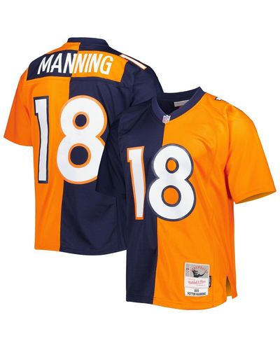Mitchell & Ness Peyton Manning Navy - Orange