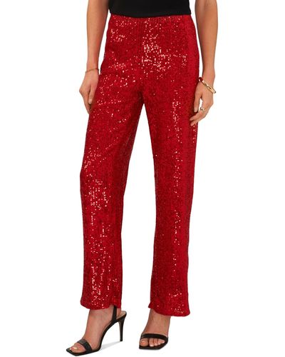 Vince Camuto Pull-on Sequined Flared Pants