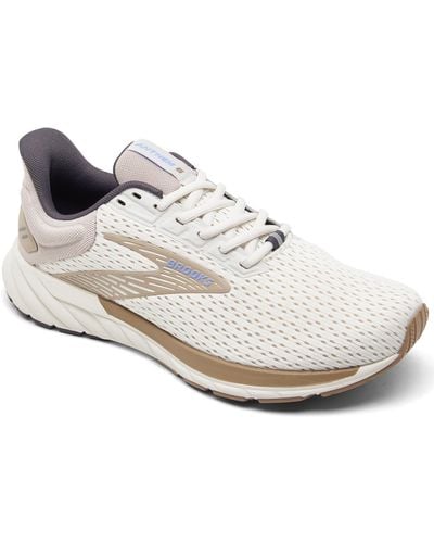 Brooks Anthem 6 Running Sneakers From Finish Line - White