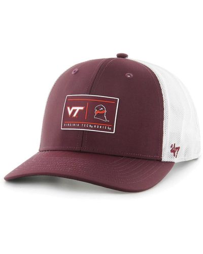 '47 Virginia Tech Hokies Bonita Brrr Hitch Adjustable Hat - Purple