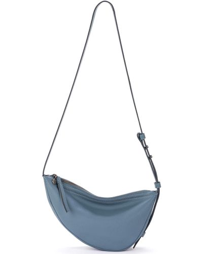 The Sak Tess Sling Leather Crossbody Bag - Blue