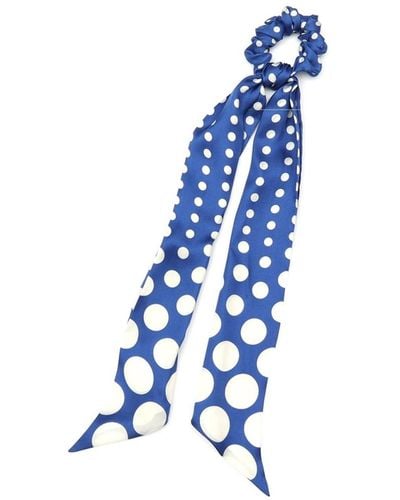 Kate Spade Dots And Bubbles Convertible Hairtie - Blue