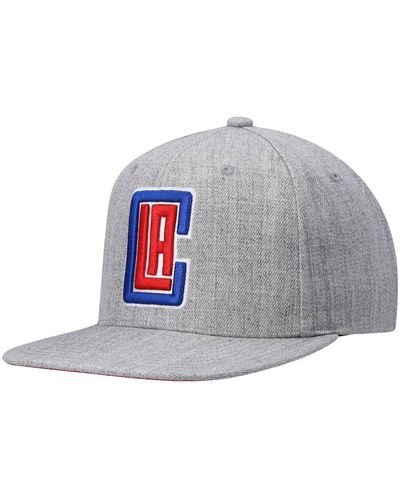 Mitchell & Ness La Clippers 2.0 Snapback Hat - Gray