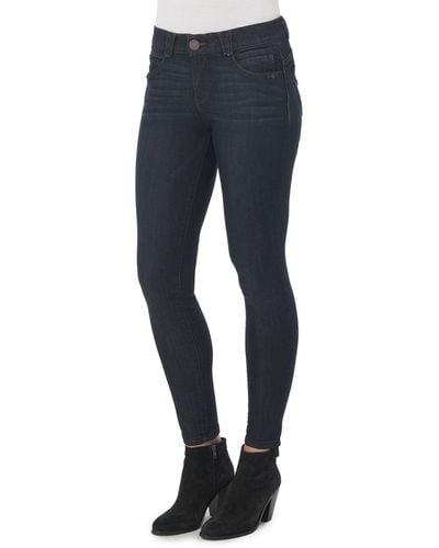 Democracy Mid-rise Stretch Curvy Fitted 30" jegging - Blue