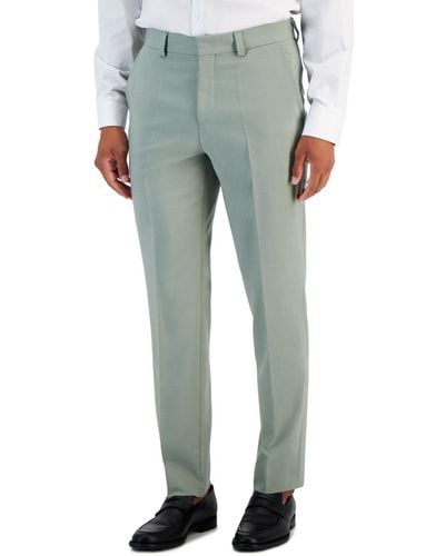 HUGO By Boss Modern-fit Celery Suit Pants - Gray