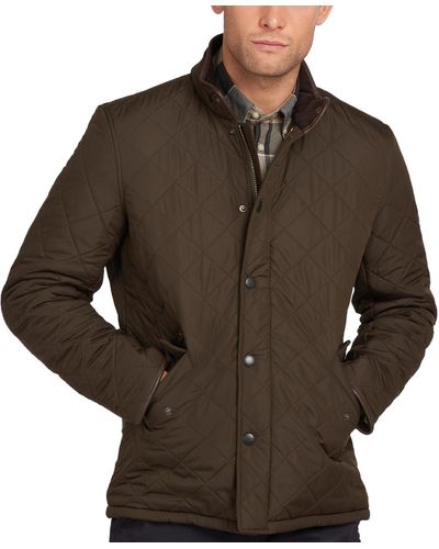 Barbour Powell Quilted Jacket - Brown