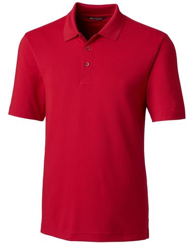 Cutter & Buck Forge Stretch Big & Tall Polo Shirt - Red