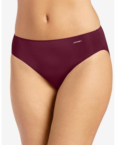 Jockey No Panty Line Promise Bikini Underwear 1370 - Purple