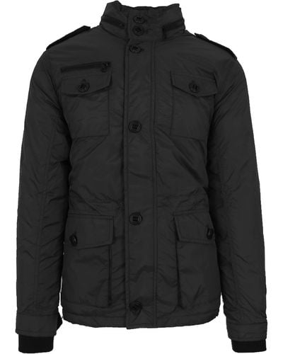 Galaxy By Harvic Spire By Galaxy Classic Driver Tech Jacket - Black