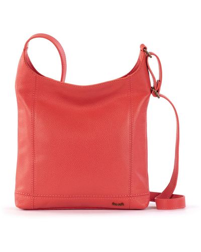 The Sak De Young Small Leather Crossbody - Red