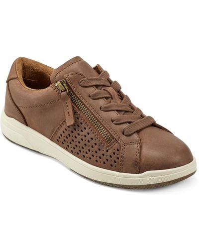 Earth Netta Lace-up Sneakers - Brown