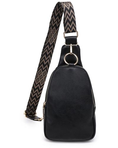 Moda Luxe Regina Sling Backpack - Black
