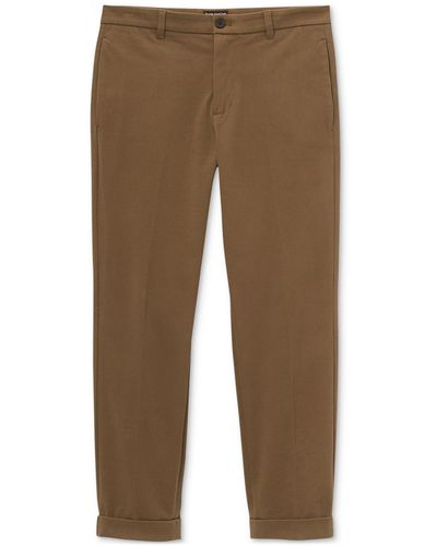 Frank And Oak The Flex Tapered-fit 4-way Stretch Chino Pants - Natural
