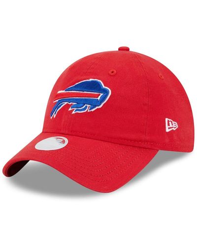 KTZ Buffalo Bills Main Core Classic 2.0 9twenty Adjustable Hat - Red