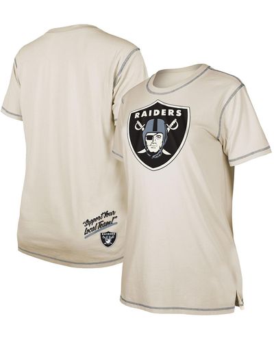 KTZ Las Vegas Raiders Split T-shirt - White