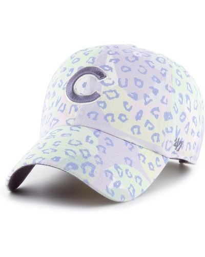 '47 Chicago Cubs Cosmic Clean Up Adjustable Hat - White