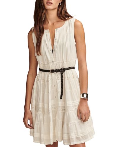 Lucky Brand Everyday Swing Mini Dress - Natural