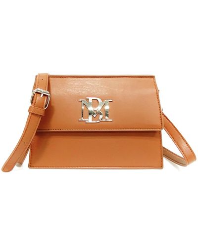 Badgley Mischka Mini Crossbody Bag - Brown