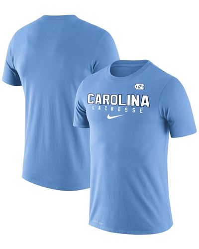 Nike Carolina Blue North Carolina Tar Heels Lacrosse Legend 2.0 Performance T-shirt