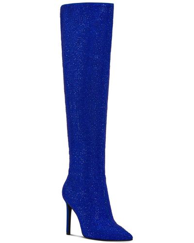 INC International Concepts Saveria Over-the-knee Boots, Created For Macy's - Blue