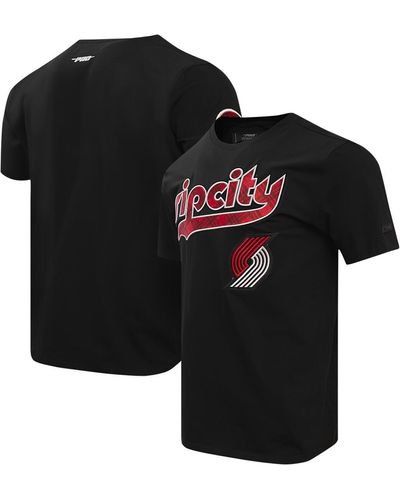 Pro Standard Portland Trail Blazers 2023 City Edition T-shirt - Black