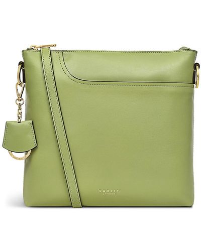 French Blue Small Flapover Shoulder Bag | Loaf Lane SS22 | Radley London