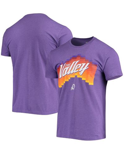Sportiqe Phoenix Suns The Valley Pixel City Edition Davis T-shirt - Purple