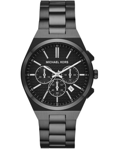 Michael Kors Lennox Chronograph Stainless Steel Watch 40mm - Gray