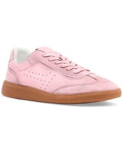 Steve Madden Duo Low-profile Lace-up Sneakers - Pink
