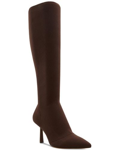 ALDO Helagan Pointed-toe Tall Dress Boots - Brown