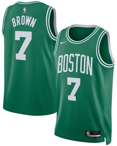Nike And Jaylen Brown Boston Celtics Swingman Jersey - Green