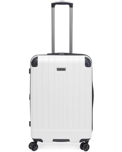 Kenneth Cole Flying Axis 24" Hardside Expandable Checked luggage - White