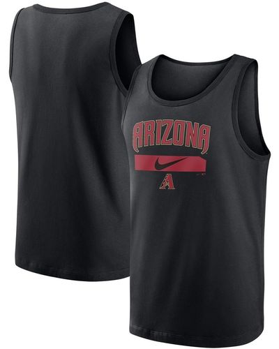 Nike Arizona Diamondbacks City Swoosh Classic Tank Top - Black