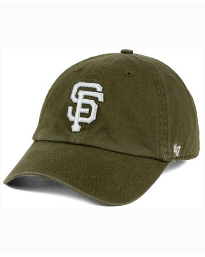 '47 Olive White Clean Up Cap - Green