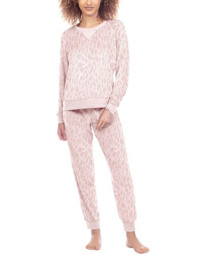 Honeydew Intimates Dream Queen Fleece Loungewear Set - Pink