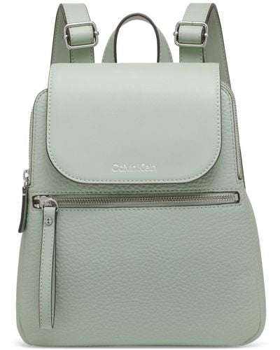 Calvin Klein Garnet Triple Compartment Backpack - Green