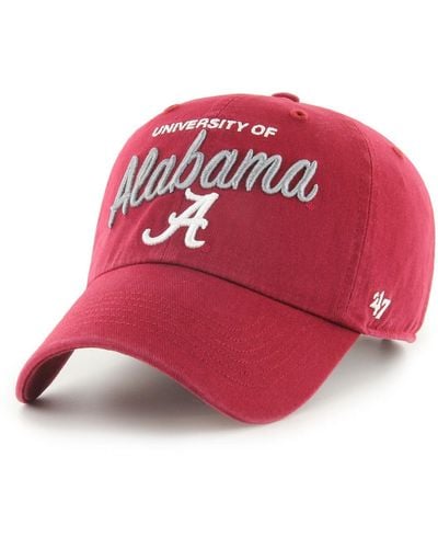 '47 '47 Alabama Tide Phoebe Clean Up Adjustable Hat - Red