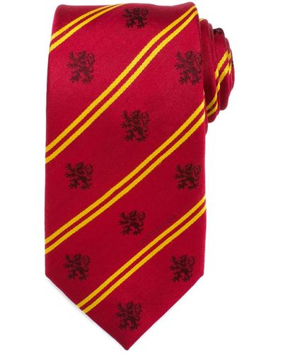Harry Potter Gryffindor Pinstripe Tie - Red