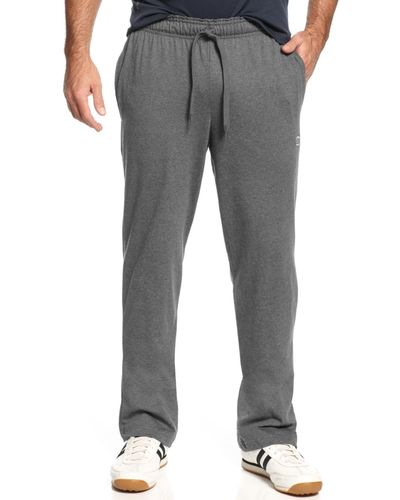 Champion Jersey Open-bottom Pants - Gray