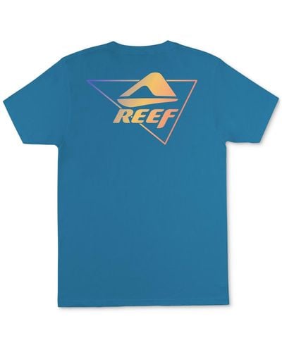 Reef Jojo Short Sleeve T-shirt - Blue
