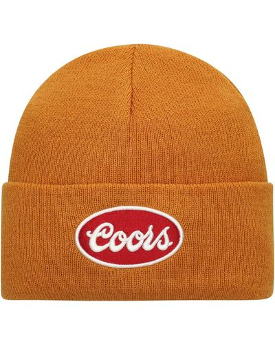 American Needle Coors Cuffed Knit Hat - Orange