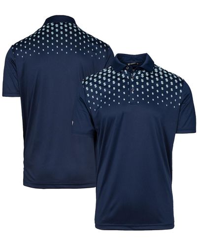 Levelwear Seattle Kraken Nhl X Pga Original Polo Shirt - Blue
