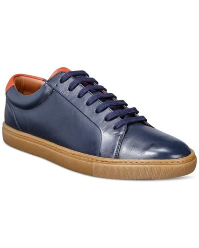 Ted Baker Udamou Leather Sneaker Low-top Sneaker - Blue