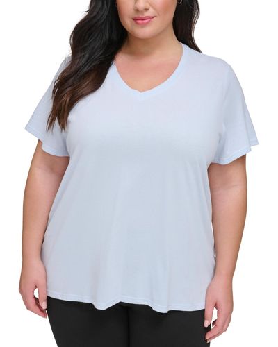 Calvin Klein Performance Embroidered Logo T-shirt - White
