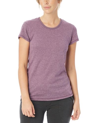 Alternative Apparel The Keepsake T-shirt - Purple