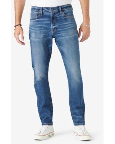 Lucky Brand 411 Athletic Taper Stretch Jeans - Blue